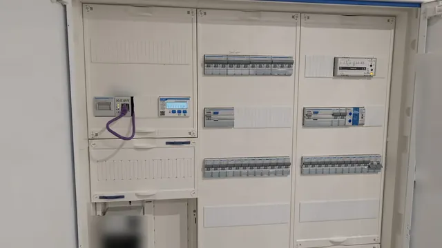 Neuer Zählerschrank mit sauber gesetzten Sicherungsautomaten und Beschriftung